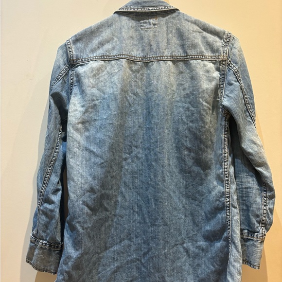 ARITZIA Wilfred Free Denim Shirt - Picture 2 of 2